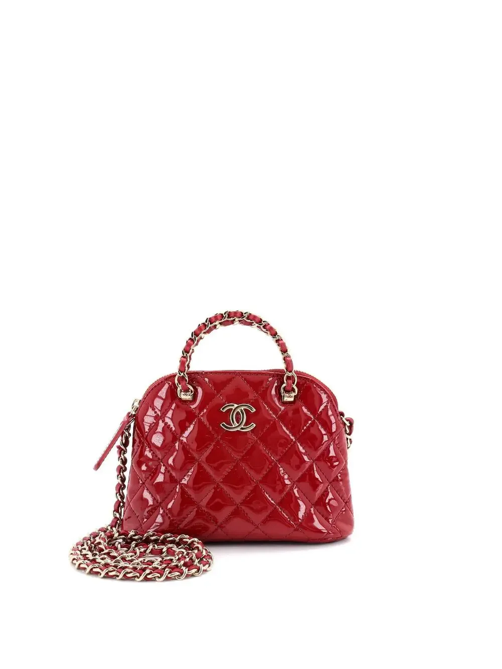 Chanel Cc Dome Zip Crossbody Bag #258281C37B